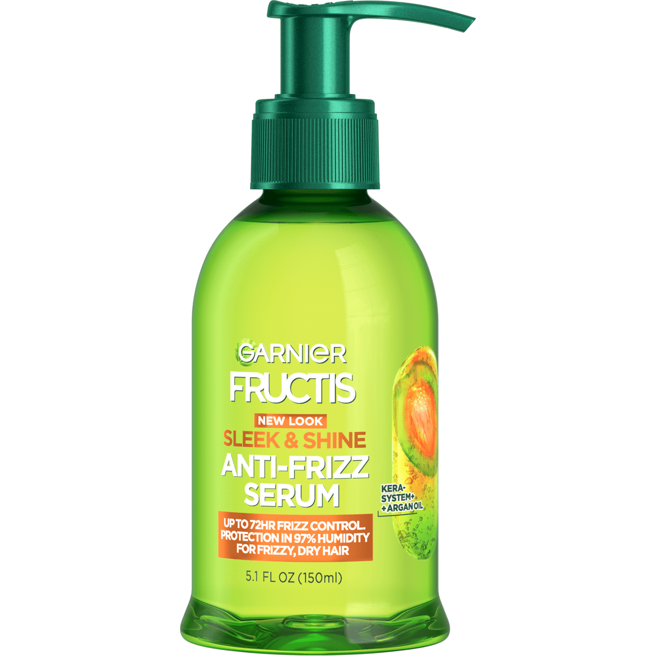 Garnier Fructis Sleek And Shine Anti Frizz Hair Serum - 5.1 Oz